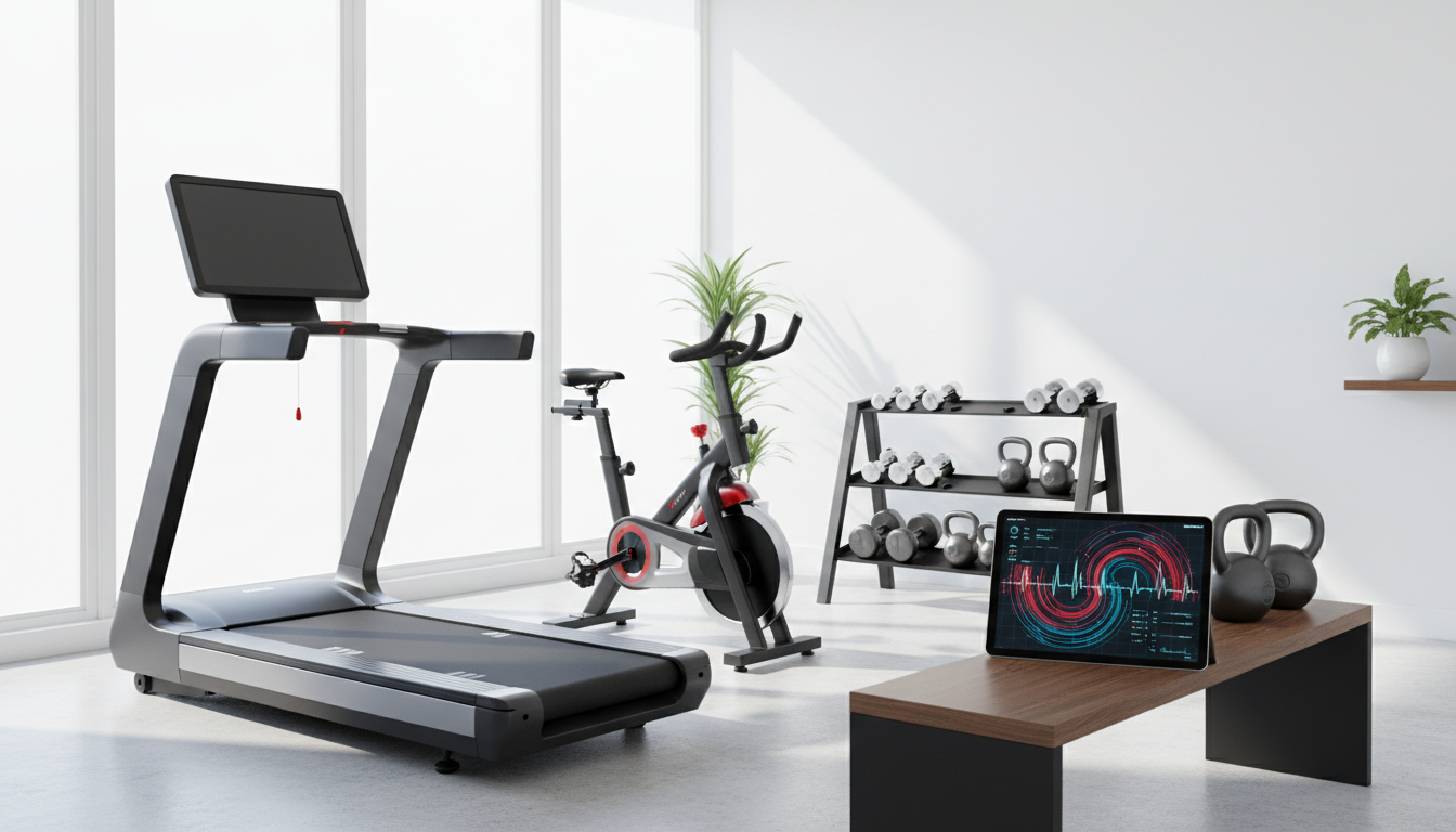 fitnessfloor-blog757171 Fitnessstudio-Aussicht in München, Sportstudio mit modernen Geräten.