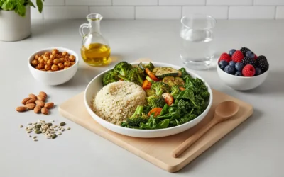 Gesunde Ernährung 2026: Nährstoffdichte, Ballaststoffe 30 g
