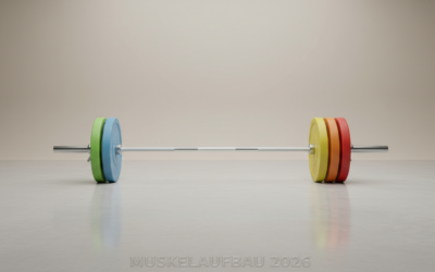 Muskelaufbau 2026: 2 Krafttrainings pro Woche & Progression