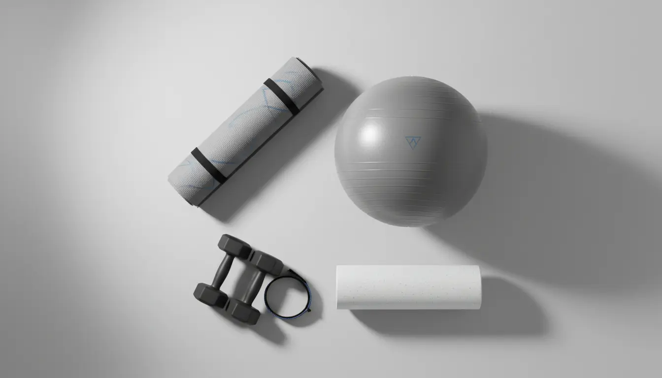 fitnessfloor-blog891401 Im Fitnessstudio: Ball, Hanteln, Matte und Rolle