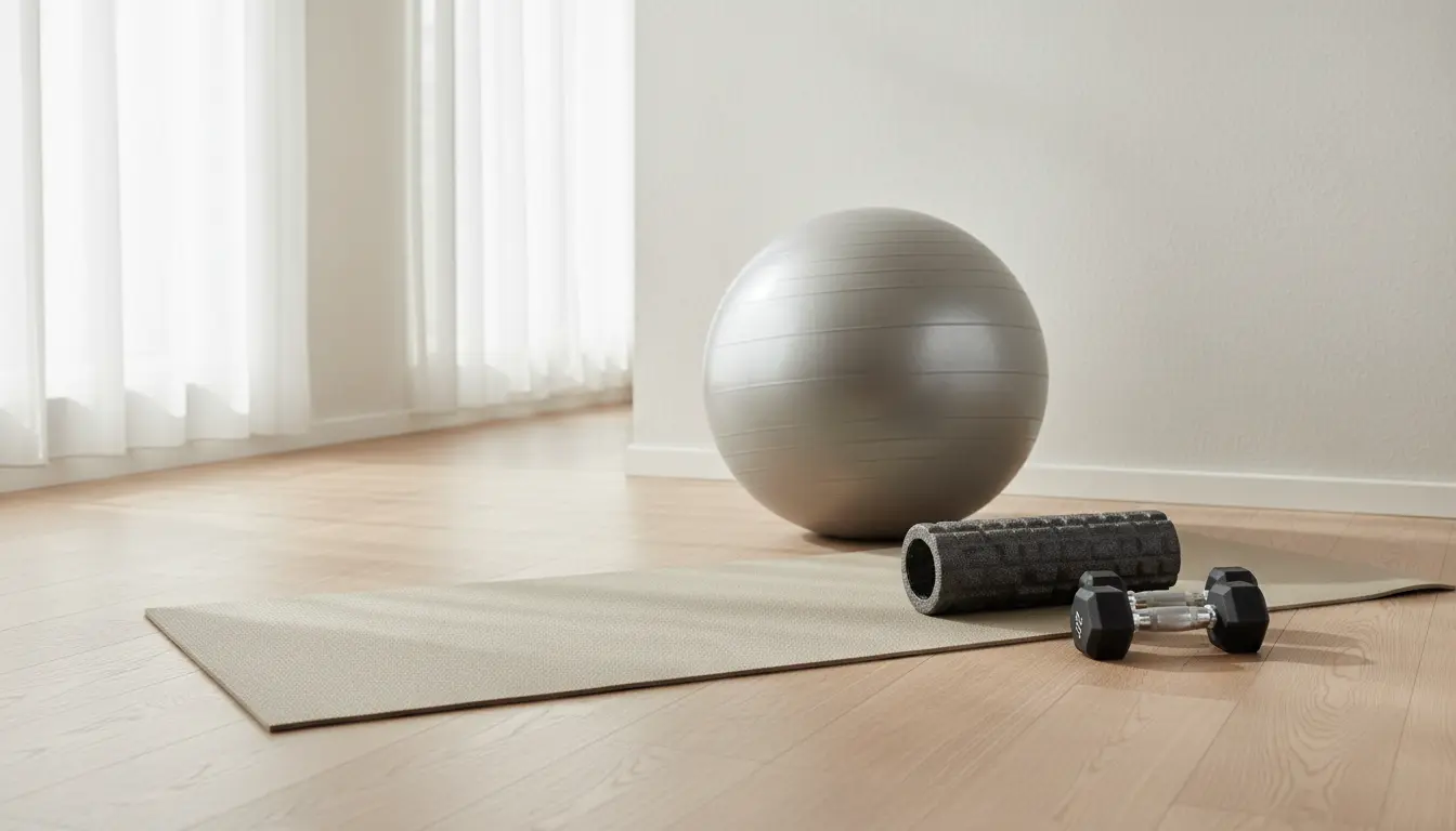Fitnessstudio in München mit modernen Geräten und Menschen beim Training.