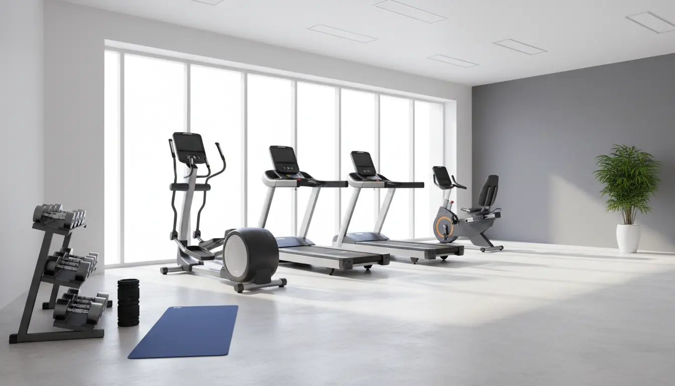fitnessfloor-blog453617 Fitnessstudio in München mit modernen Sportgeräten.