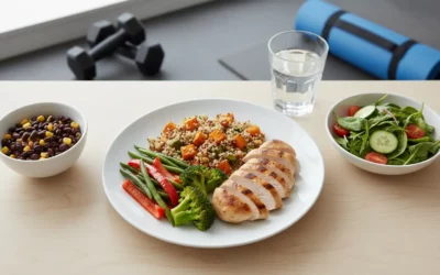 Gesund abnehmen ohne Diät: Moderates Defizit & Krafttraining