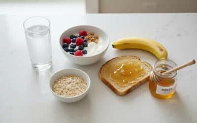 Gesunde Snacks vor dem Workout: Timing und Kohlenhydrate
