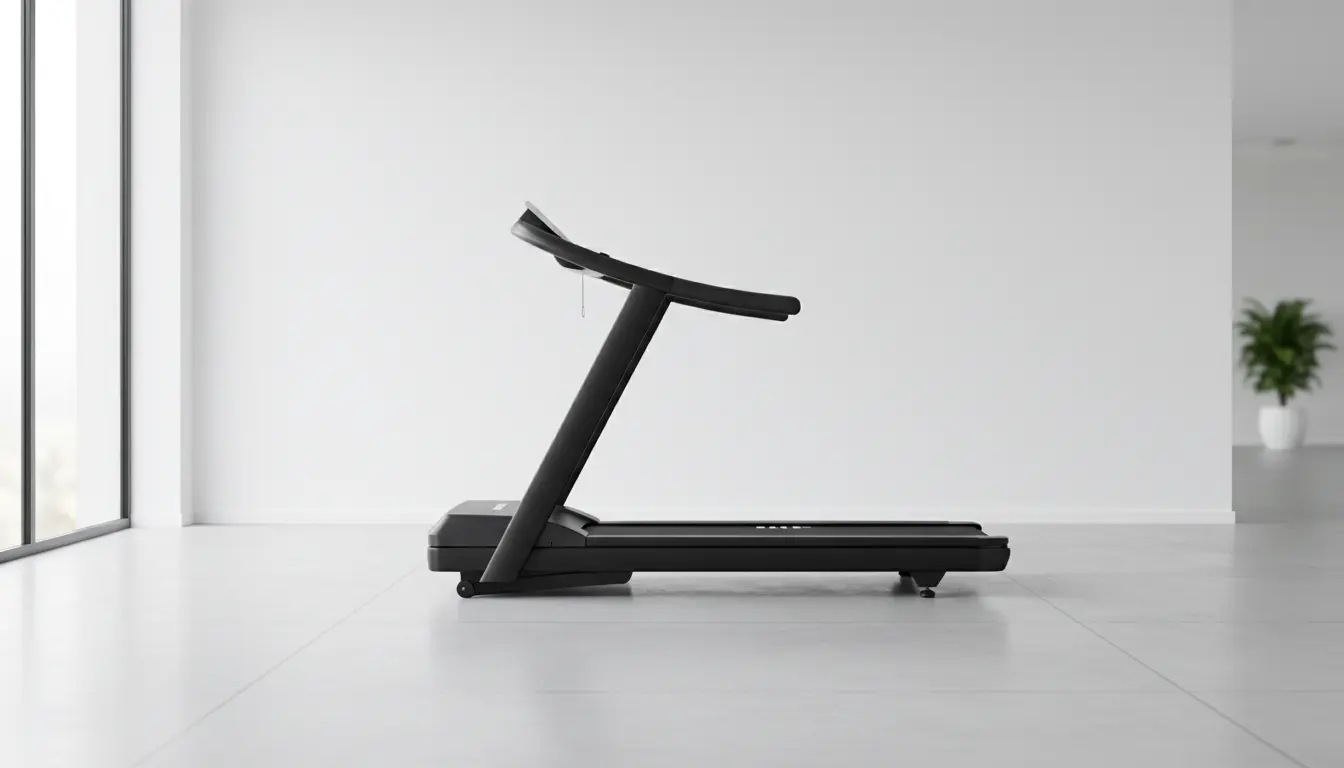 fitnessfloor-blog693498 Fitnessstudio: modernes Laufband in hellem Raum.